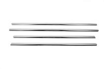 Mercedes ML W164 2005-2011 Molduras exteriores de ventanas acero inoxidable (4 uds) Carmos - Acero Inoxidable Turco foto 8