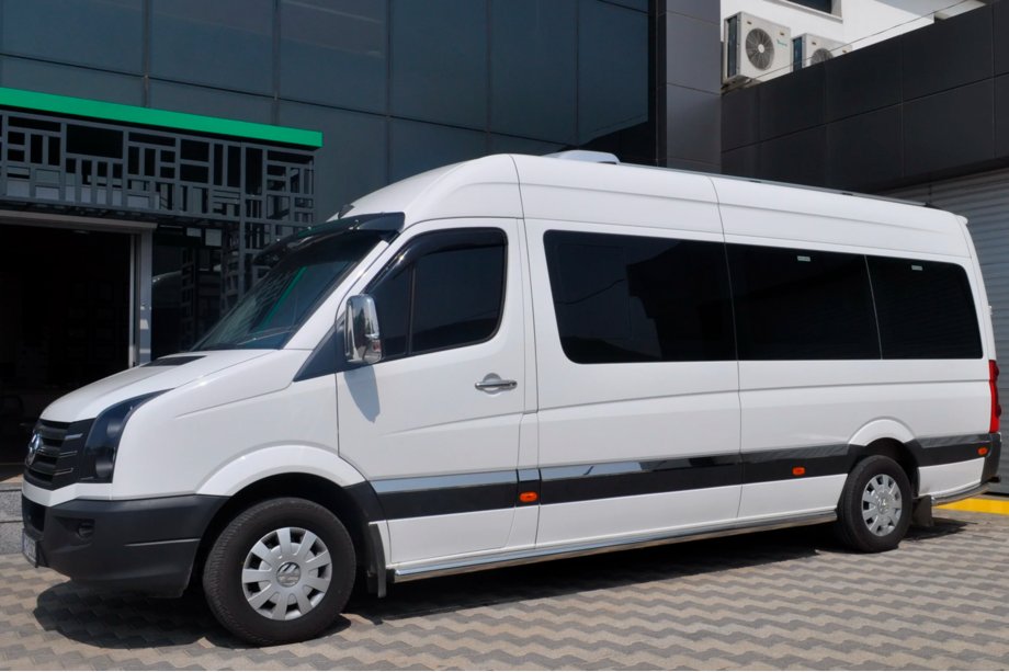 Volkswagen Crafter 2006-2016 Barras Laterales (2 uds., Acero Inoxidable) d60, batalla media Image