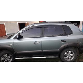 Cubiertas Cromadas para Manijas de Puerta (4 uds, Acero Inoxidable) Hyundai Tucson JM 2004- foto 4