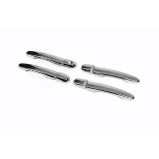 Cubiertas Cromadas para Manijas de Puerta (4 uds, Acero Inoxidable) Hyundai Tucson JM 2004- foto 2