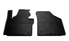 Volkswagen Caddy 2004-2010 Alfombrillas de goma (Stingray) 2 uds, Premium - sin olor foto 1