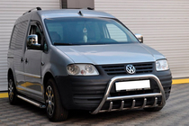 Volkswagen Caddy 2004-2010 Defensa Delantera WT003 (Acero Inoxidable) foto 3