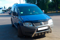 Volkswagen Caddy 2004-2010 Defensa Delantera WT003 (Acero Inoxidable) foto 4