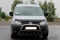 Volkswagen Caddy 2004-2010 Defensa Delantera WT003 (Acero Inoxidable) foto 2