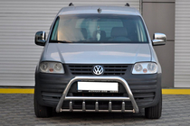 Volkswagen Caddy 2004-2010 Defensa Delantera WT003 (Acero Inoxidable) foto 8