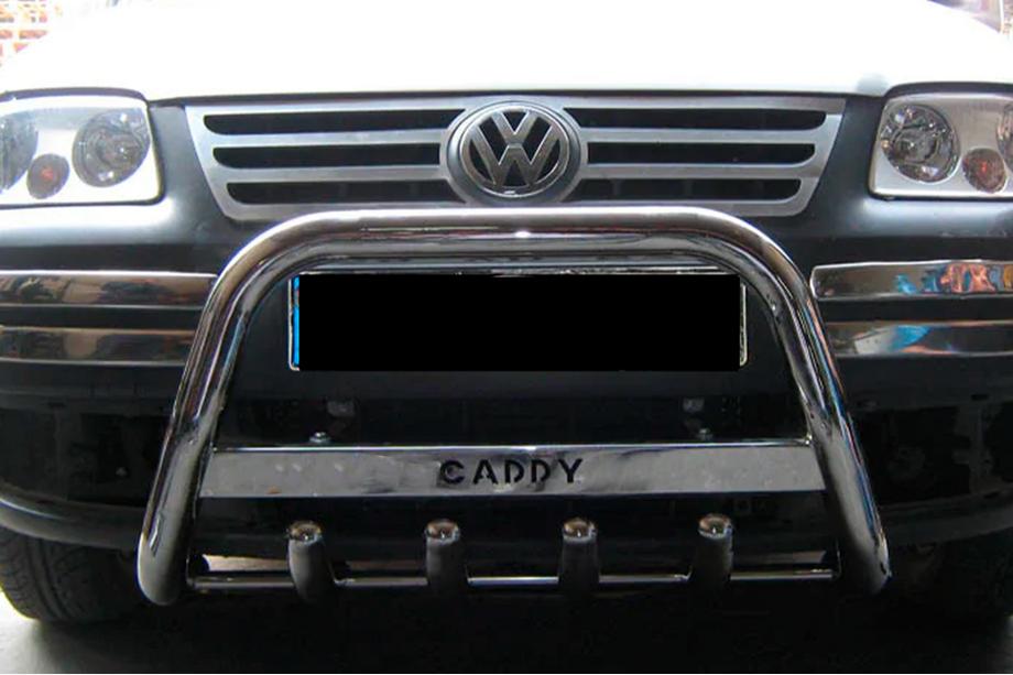 Volkswagen Caddy 2004-2010 Defensa Delantera WT003 (Acero Inoxidable) Foto 6