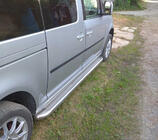 Volkswagen Caddy 2004-2010 Estribos Laterales Premium (2 uds., Acero Inoxidable) Base estándar, d60 foto 2