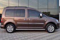 Volkswagen Caddy 2004-2010 Barras Laterales BB001 (2 uds, acero inoxidable) foto 2