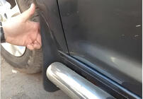 Volkswagen Caddy 2004-2010 Guardabarros Premium Turquia foto 5