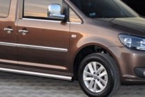 Volkswagen Caddy 2010-2015 Barras Laterales BB001 (2 uds, acero inoxidable) foto 6