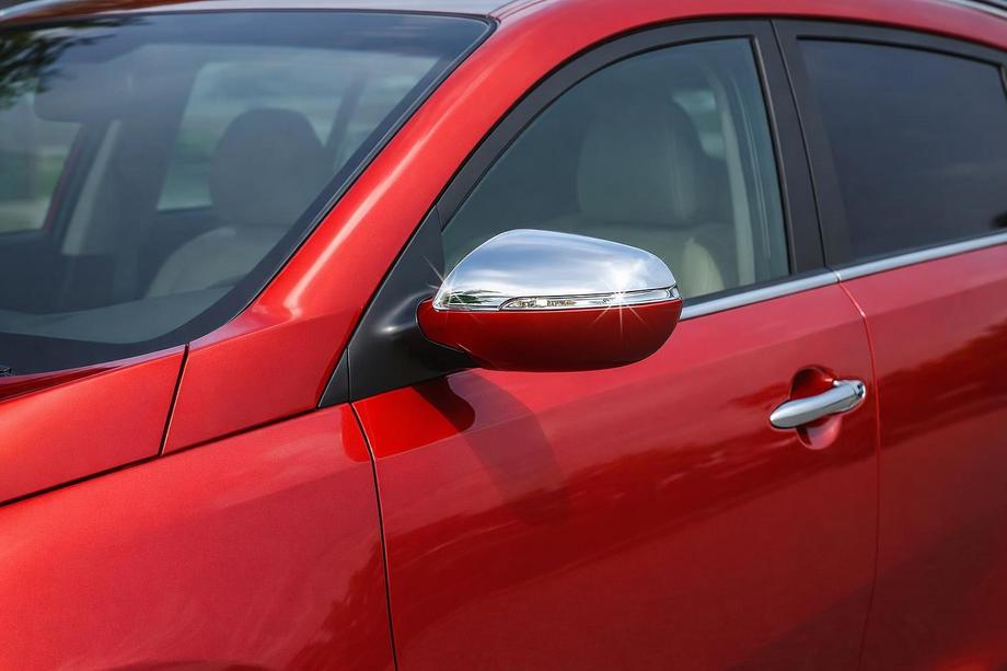 Kia Sportage 2010-2015 Cubiertas de Espejos (2 uds., Acero Inoxidable) Foto 1