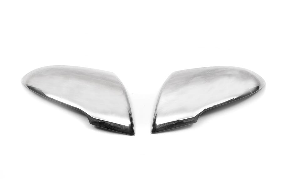 Kia Sportage 2010-2015 Cubiertas de Espejos (2 uds., Acero Inoxidable) Foto 4