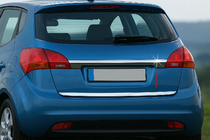 Kia Venga 2010-2019 Moldura de maletero acero inoxidable Carmos - Acero Inoxidable Turco foto 1
