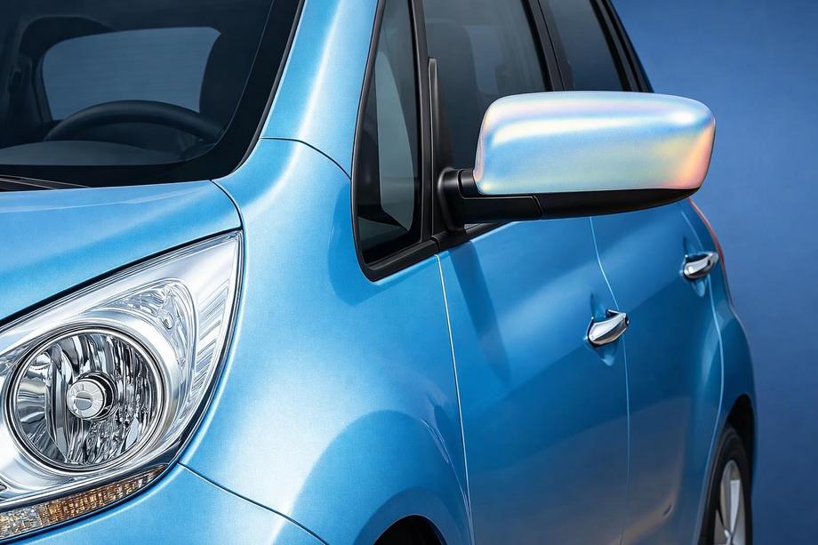 Kia Venga 2010-2019 Cubiertas de Espejos (2 uds, Acero Inoxidable) Image