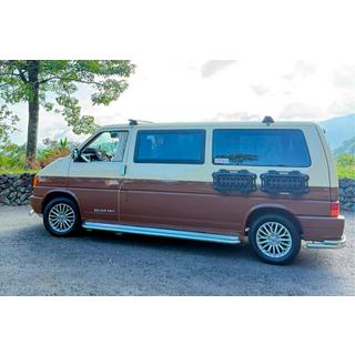 Estribos Laterales Premium (2 uds., Acero Inoxidable) Volkswagen T4 Caravelle/Multivan 1990–2003 foto 2
