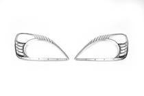 Honda CRV 2001-2006 Cubiertas de Faros Cromadas (2 uds., Plástico) foto 2