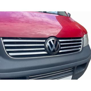 Cubiertas cromadas para rejilla (8 tiras, acero inoxidable) Volkswagen T5 Transporter 2003-2010 foto 1