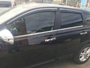 Nissan Qashqai 2010-2014 Molduras exteriores de puerta (4 uds, acero inoxidable) Base Estándar, OmsaLine - Acero Inoxidable Italiano foto 5