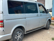 Volkswagen T5 Transporter 2003-2010 Molduras de Puerta Acero Inoxidable Cromo 1 Puerta, Base Larga, Carmos - Acero Turco foto 18