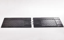 Volkswagen T5 Transporter 2003-2010 Alfombrillas de goma traseras (2 uds, Stingray) foto 2