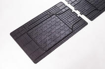 Volkswagen T5 Transporter 2003-2010 Alfombrillas de goma traseras (2 uds, Stingray) foto 3