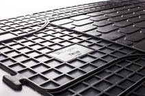 Volkswagen T5 Transporter 2003-2010 Alfombrillas de goma traseras (2 uds, Stingray) foto 5