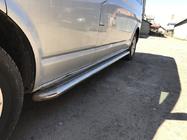 Volkswagen T5 Transporter 2003-2010 Estribos Laterales Premium (2 uds., Acero Inoxidable) 60mm, Batalla Corta foto 4