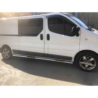 Barras Laterales (2 uds, Acero Inoxidable) Nissan Primastar 2002-2014 foto 4