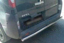 Nissan Primastar 2002-2014 Protector Trasero AK002 (Acero Inoxidable) foto 2