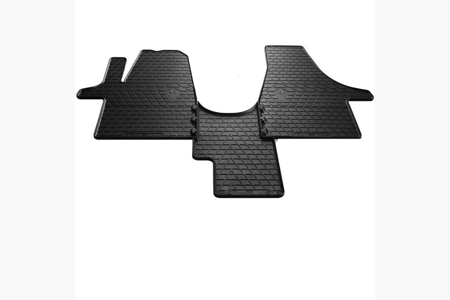 Volkswagen T5 Multivan 2003–2010 Alfombrillas de goma (3 uds, Stingray) Para asiento 2↗1 Image