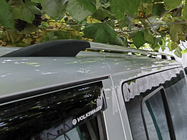 Volkswagen T5 Multivan 2003–2010 Barras de Techo Cromadas foto 13
