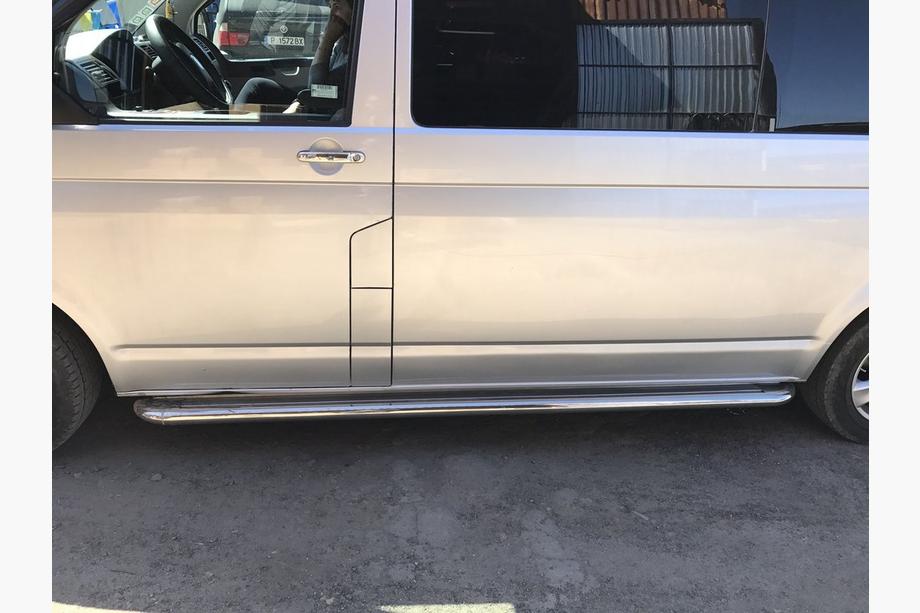 Volkswagen T5 Multivan 2003–2010 Estribos Laterales Premium (2 uds., Acero Inoxidable) Foto 3