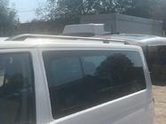 Volkswagen T5 Caravelle 2004-2010 Barras de Techo Negras foto 9