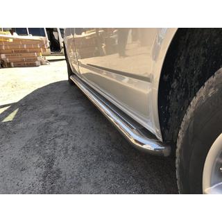 Estribos Laterales Premium (2 uds., Acero Inoxidable) Volkswagen T5 Caravelle 2004-2010 foto 1