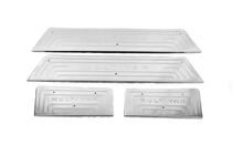 Volkswagen T5 2010-2015 Protecciones de umbral interior de acero inoxidable OmsaLine 4 Puertas, Multivan foto 8