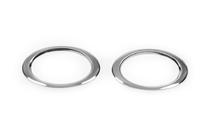 Volkswagen T5 2010-2015 Embellecedores para faros antiniebla (2 uds., acero inoxidable) foto 3