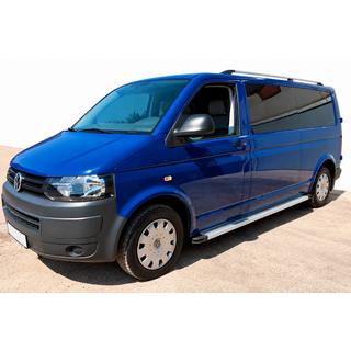 Estribos Laterales Maya V2 (2 uds., Aluminio) Volkswagen T5 2010-2015 foto 1