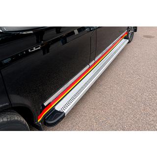 Estribos Laterales Maya V2 (2 uds., Aluminio) Volkswagen T5 2010-2015 foto 4