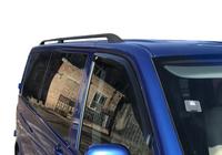 Volkswagen T6 2015-2024 Barras de Techo Negras foto 1
