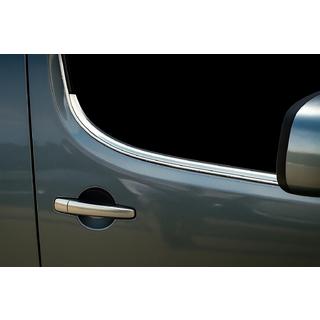Molduras de Ventanas (2 uds., Acero Inoxidable) Peugeot Partner Tepee 2008-2018 foto 4