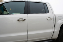 Volkswagen Amarok 2010-2022 Cubiertas Cromadas para Manijas de Puerta (4 uds, Acero Inoxidable) foto 1