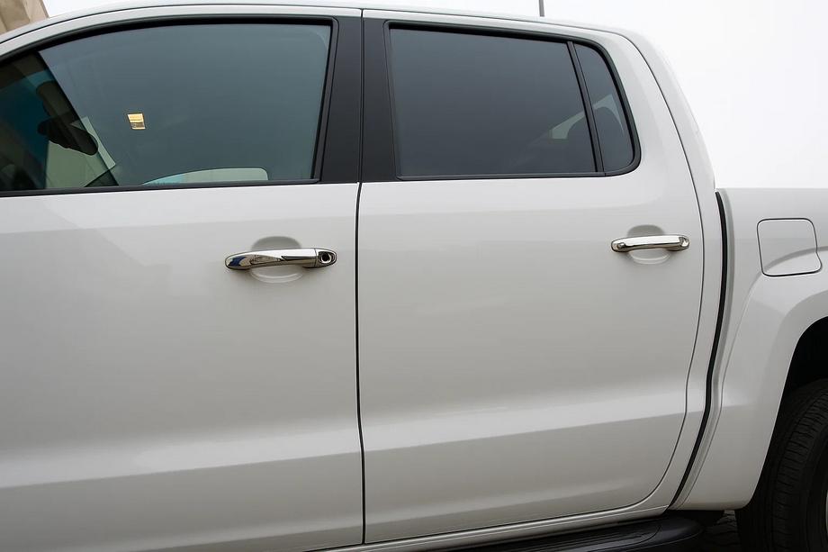 Volkswagen Amarok 2010-2022 Cubiertas Cromadas para Manijas de Puerta (4 uds, Acero Inoxidable) Image