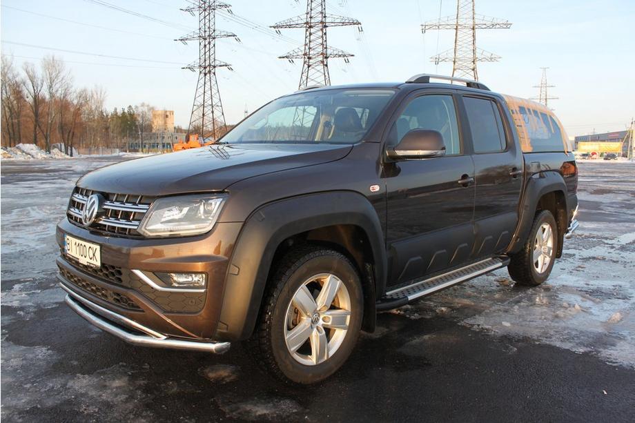 Volkswagen Amarok 2010-2022 Defensa Delantera ST017 (Acero Inoxidable) Foto 5