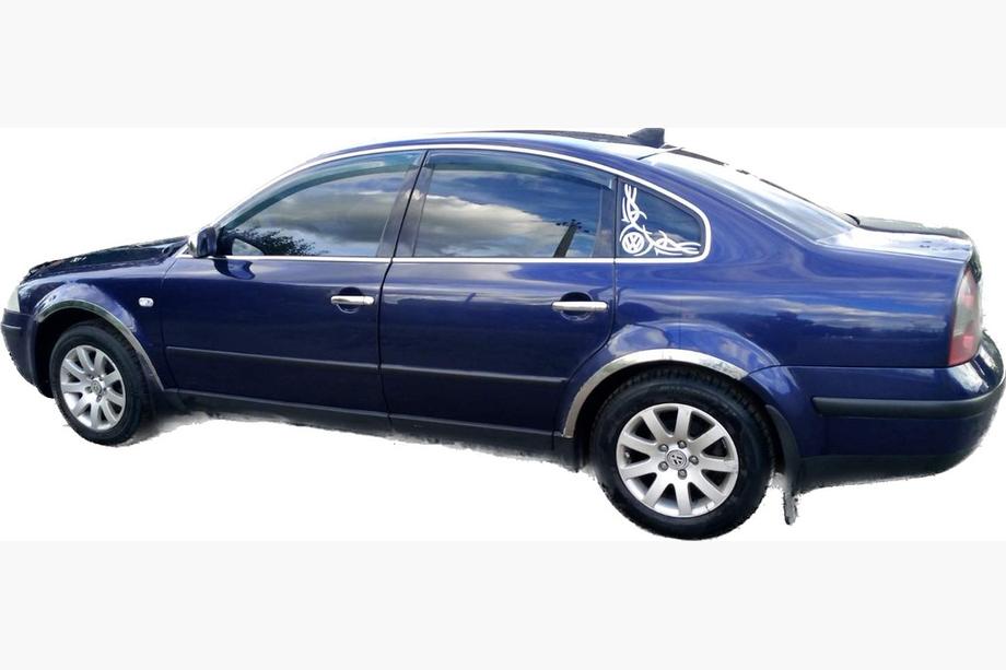 Volkswagen Passat B5 1997-2005 Cubiertas de Manijas Cromadas (4 uds., Acero Inoxidable) Foto 2