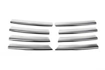 Volkswagen Passat B5 1997-2005 Cubiertas de Parrilla Cromadas (Acero Inoxidable) 1996-2001, Carmos - Acero Turco foto 4