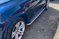 Volkswagen Tiguan 2007-2016 Estribos Laterales Maydos V2 (2 uds, acero inoxidable) foto 2