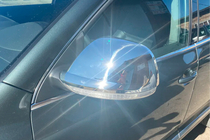 Volkswagen Touareg 2002–2010 Cubiertas de Espejos 2007-2010 (2 uds, Acero Inoxidable) Carmos - Acero Turco foto 4