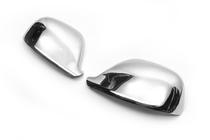 Volkswagen Touareg 2002–2010 Cubiertas de Espejos 2007-2010 (2 uds, Acero Inoxidable) Carmos - Acero Turco foto 2