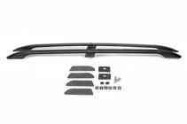 Volkswagen Touareg 2002–2010 Barras de Techo Negras (diseño turco) Patas Metálicas foto 2