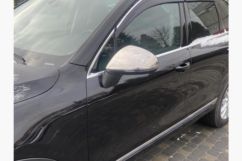 Volkswagen Touareg 2010-2018 Cubiertas de Espejos (2 uds., Acero Inoxidable) Carmos - Acero Turco Foto 3